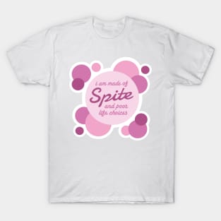 Sugar and Spite and Everything Nice (Pink) T-Shirt